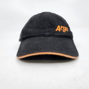 Argo Full-Fit Snapback Baseball Hat Cap Black